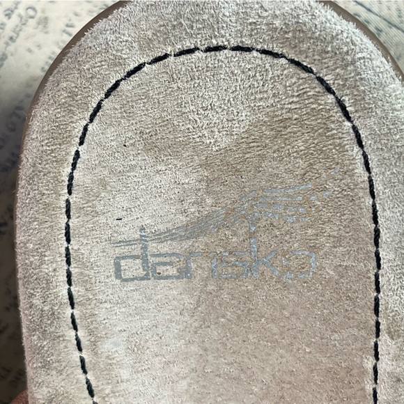 DANSKO Leather Lenny Buckle Double Strap Sandals - Picture 11 of 14